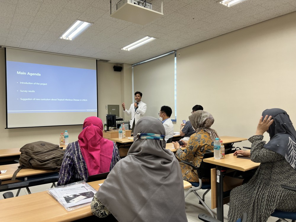 인도네시아 람풍대학교 임상술기센터 견학 사진_1