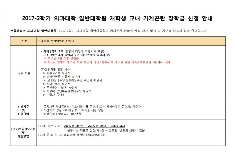 대학원 사랑의실천 장학생 선발 안내문_2017-2학기001
