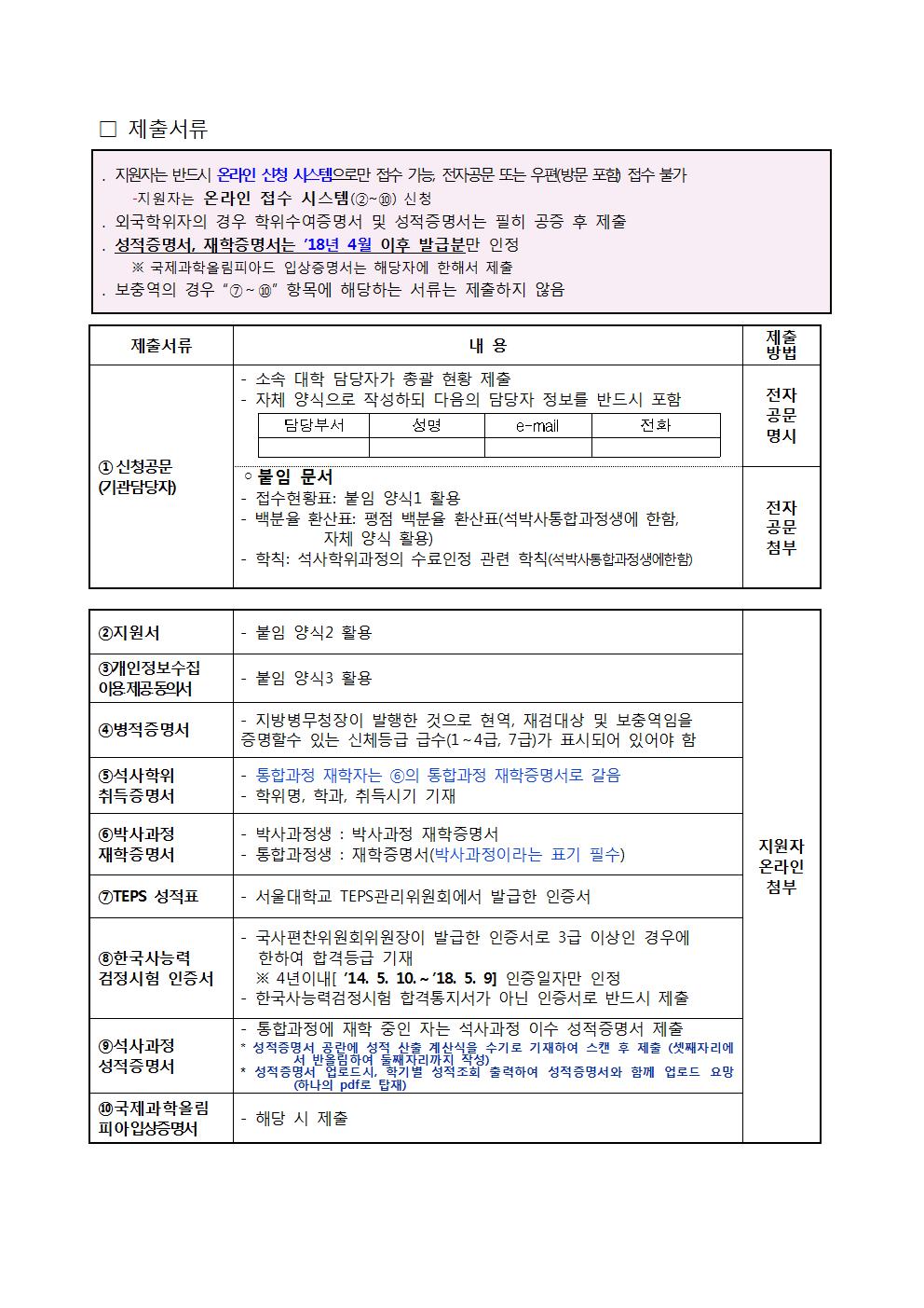 2018 전기 선발 및 원서접수 안내003